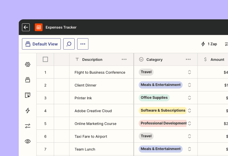 expense tracker