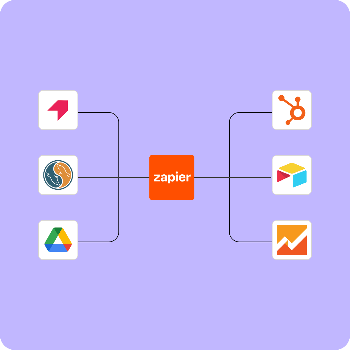 An illustration representing data management